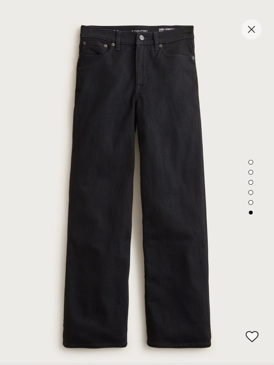 J. Crew Denim - J.Crew Wide Leg black size 28 crop jeans